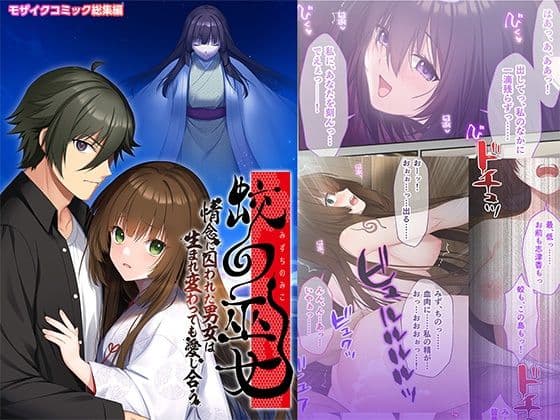 蛟の巫女 〜情念に囚われた男女は生まれ変わっても愛し合う〜 モザイクコミック総集編の表紙