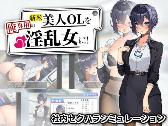 新米美人OLを俺専用の淫乱女に！の表紙