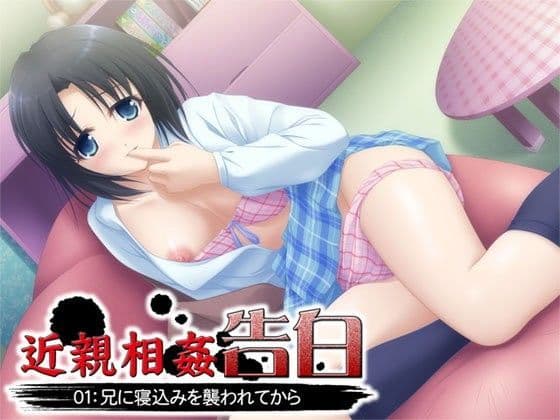 近親相姦告白01:兄に寝込みを襲われてからの表紙