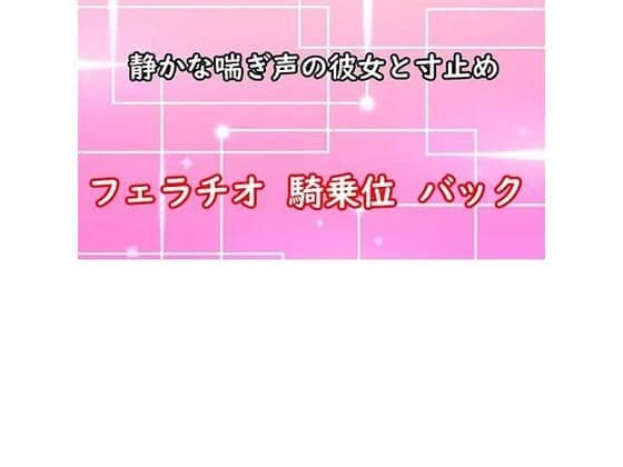 ムラムラした静かな喘ぎ声の彼女と（軽い）寸止めエッチの表紙